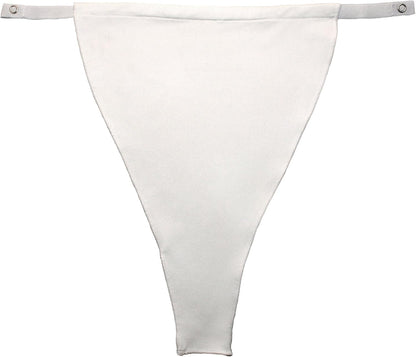 [211] White, Nude, Crème - Solid (Three in a Pack) Snap-to-Bra Mock Camisole - Original Classic.