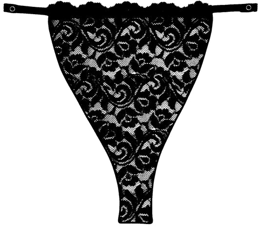 Black on White (Lady Lace - Corso Collection)